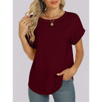 Anrabess Women'S Oversized Short Sleeve T Shirts