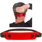 Quality Time Neck Hair Guide Supremium, The Original Neckline Template For Shaving And Keeping A Straight Or Curved Neck Hairline; A Line Up Stencil/Guard For Neckline, Do-It-Yourself Made In Usa