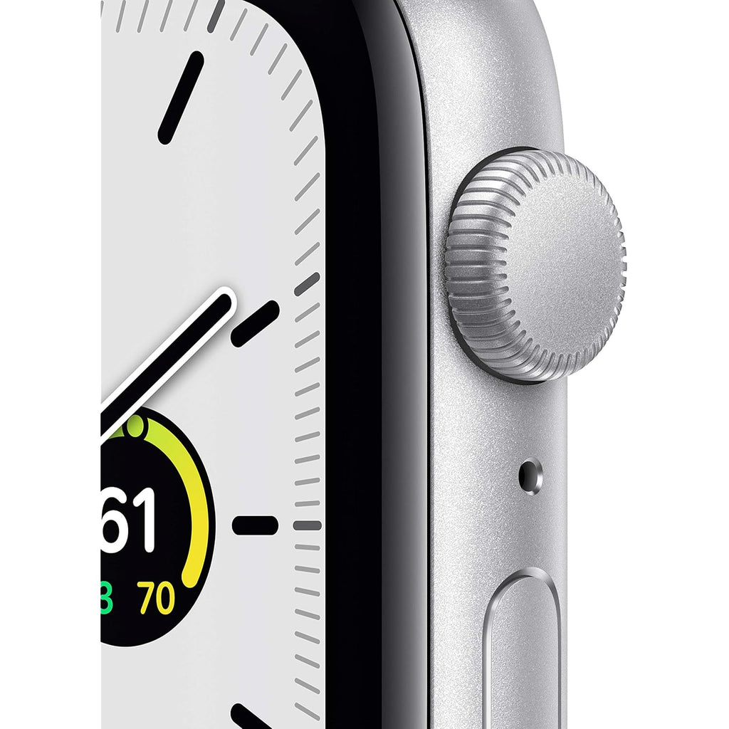 Apple Watch Se (Gps, 40Mm) - Silver Aluminum Case With White Sport Band (Renewed)