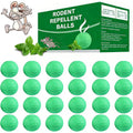 Mouse Rodent Repellent, 24 Pack Peppermint Oil For Mice, Mouse, Rats, Squirrel, Indoor/Outdoor Pest Control For Home, Kitchen, Garage, Safe For Pets & Family
