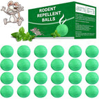 Mouse Rodent Repellent, 24 Pack Peppermint Oil For Mice, Mouse, Rats, Squirrel, Indoor/Outdoor Pest Control For Home, Kitchen, Garage, Safe For Pets & Family