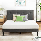 Best Price Mattress 6 inch Twin Mattress Bed-In-A-Box, Green Tea Memory Foam, White