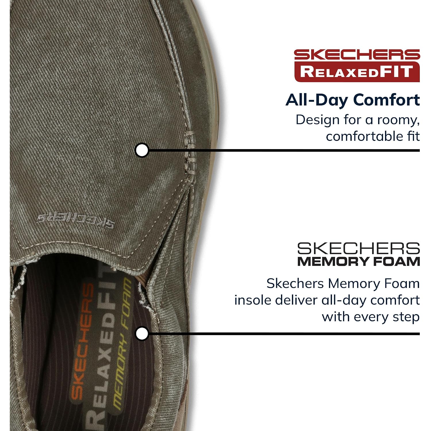 Skechers Men'S Expected Avillo Relaxed-Fit Slip-On Loafer