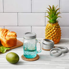24 Pieces Regular Mouth Mason Jar Canning Bands - Reusable Replacement Metal Rings, Practical Screw Jar Bands, Leak Proof Tinplate Metal Rings, Compatible With Mason Jar