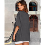 Womens Oversized Tshirt Graphic Tees Crew Neck Summer Short Sleeve Loose Fit Tops 2026
