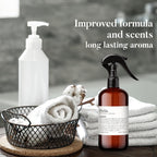 Dusa Santal Room Spray - 16.9 Fl Oz - Ultimate Home Fragrance, Bed Room Essentials & Soothing Fabric - Natural Air Freshener & Linen Mist For Home - Eco-Friendly Odor Eliminator W/Aromatherapy