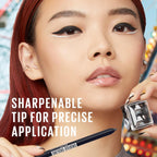 Maybelline Tattoostudio Long-Lasting Sharpenable Eyeliner Pencil, Glide On Smooth Gel Pigments With 36 Hour Wear, Waterproof, Bold Brown, 1 Count