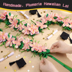 Knitgrip 47 Inch Class of 2026 Graduation Lei Hawaiian Nut Lei 2026 Kukui Nuts Necklace for Women Men Graduation Ceremony