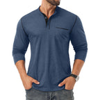 Sailwind Men'S Henley Shirts Long Sleeve Button T-Shirt Casual Stylish Cotton Pullover Shirt With Pocket