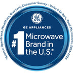 GE 30" Over-the-Range Microwave, 1.6 Cu. Ft., 1000 Watts, 300 CFM Hood Vent, LED Lighting, Auto Defrost, Easy Mount Install, Stainless Steel, JVM3160RFSS