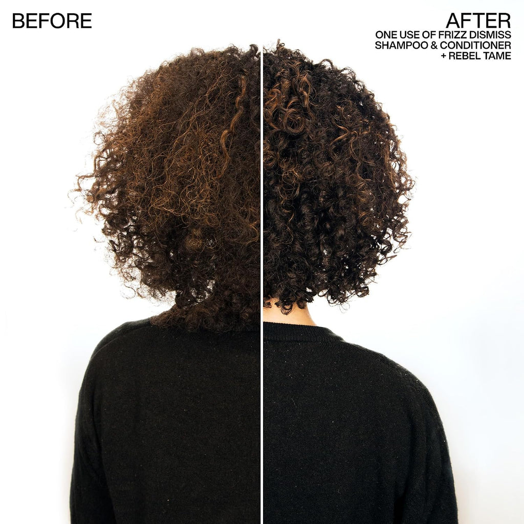 Redken Frizz Dismiss Conditioner - Frizz Control For All Hair Types, Moisturizes & Smoothes, Enhances Shine, With Babassu Oil