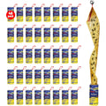40 Pack Fly Traps Strips Indoor Outdoor, Flies Paper Sticky Hanging With Pins, Fruit Fly Tape Ribbon Roll For Home, Bug & Gnat Catchers For Inside, House Fly Killer For Winged Insect, Mosquito