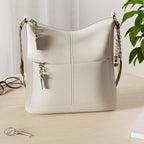The Sak Lucia Leather Crossbody Purse - Premium Leather Women's Handbag for Everyday & Travel - Cross Body Bag With Zipper