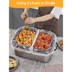 Smartake Electric Roaster Liners, 10 Count Disposable Roaster Liners, Fits 16, 18, 22 Quart Roasters, Roaster Pan Oven Liners Plastic Cooking Bags For Instant Cleanup, 18 X 34 Inch