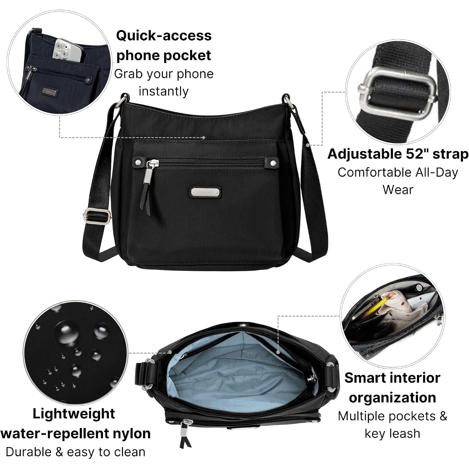 Baggallini The New Classic Collection Uptown Bagg