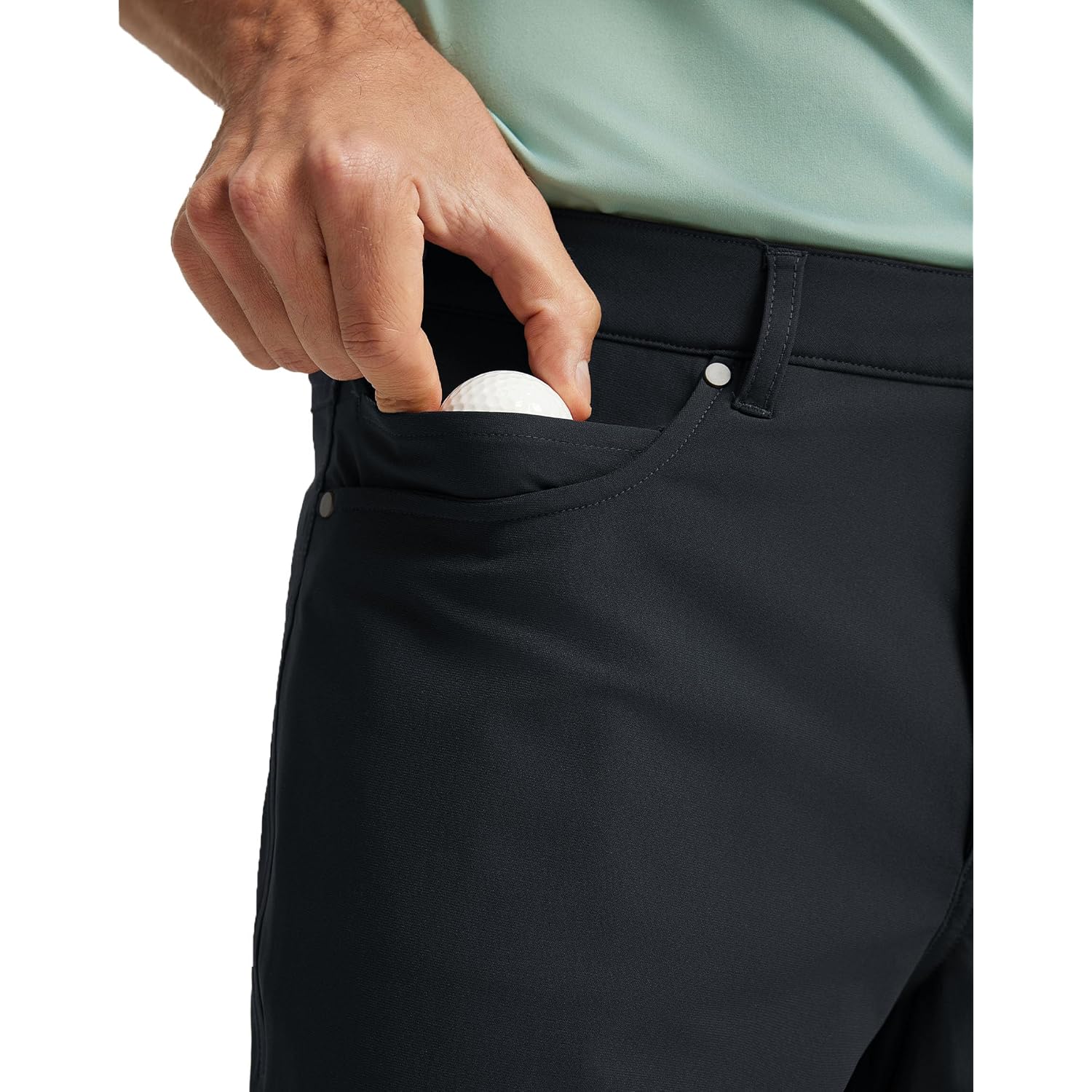 M Maelreg Golf Shorts Men 7" 9" Inseam Lightweight Quick Dry Stretch Flat Front Casual Moisture Wicking Mens Dress Shorts
