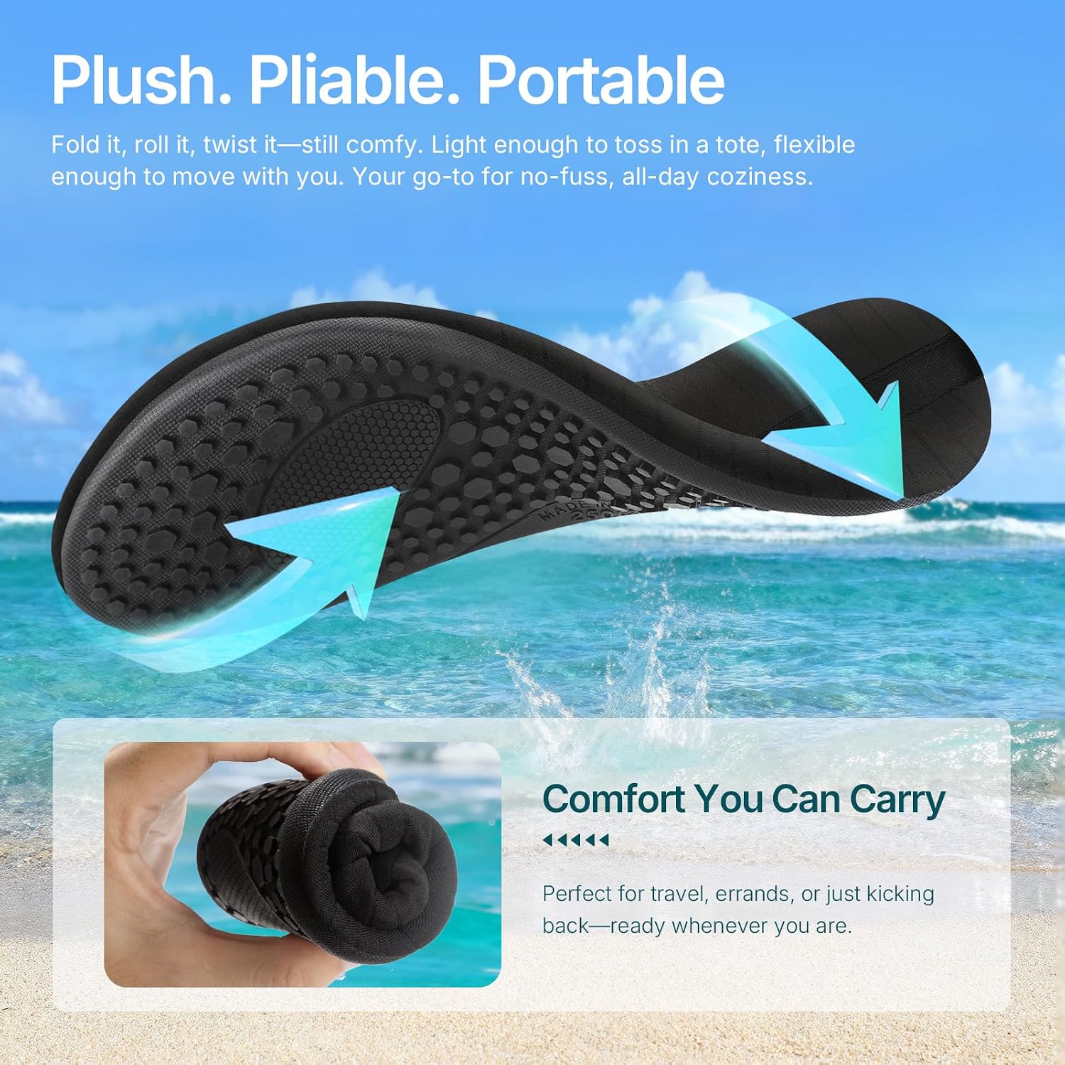 Tanamo Water Shoes For Women Men For Swim Pool Beach Camping Cruise Vacation Quick-Dry Aqua Socks Barefoot Yoga Travel Accessories Must Haves Zapatos De Agua 2026 New