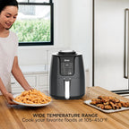 Ninja Air Fryer, 4 Qt Capacity, 4 In 1 Roast, Crisp, Reheats And Dehydrates, Dishwasher Safe Parts, 105 F To 400 F, 1550 Watt, Grey, 1 Count