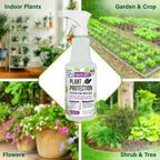 Mighty Mint Peppermint Oil Plant Protection Spray – Insect & Pest Control For Gnats, Spider Mites & Aphids – Plant-Based, Easy-To-Use - 16 Oz