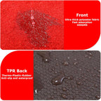 3x10 ft Extra Thick Red Carpet Runner for Party & Events,Festival Celebration,Prom Proposal & Wedding, Graduation Ceremony, Award Ceremony,VIP Reception,Heavy-Duty Red Rug