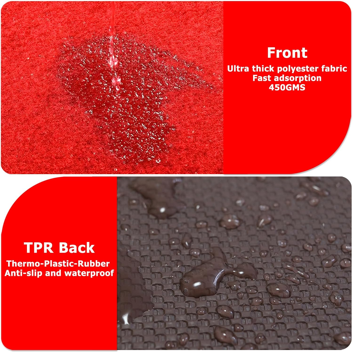 3x10 ft Extra Thick Red Carpet Runner for Party & Events,Festival Celebration,Prom Proposal & Wedding, Graduation Ceremony, Award Ceremony,VIP Reception,Heavy-Duty Red Rug