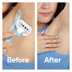 Gillette Venus Extra Smooth Razor for Women, Includes 1 Reusable Razor Handle + 2 Refills, Ergonomic No-Slip Gel Handle and Shower Holder