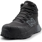 New Balance Fresh Foam Cremorne Composite Toe Safety Shoes For Men - Non Slip, Electrical Hazard - Black/Grey, Mid