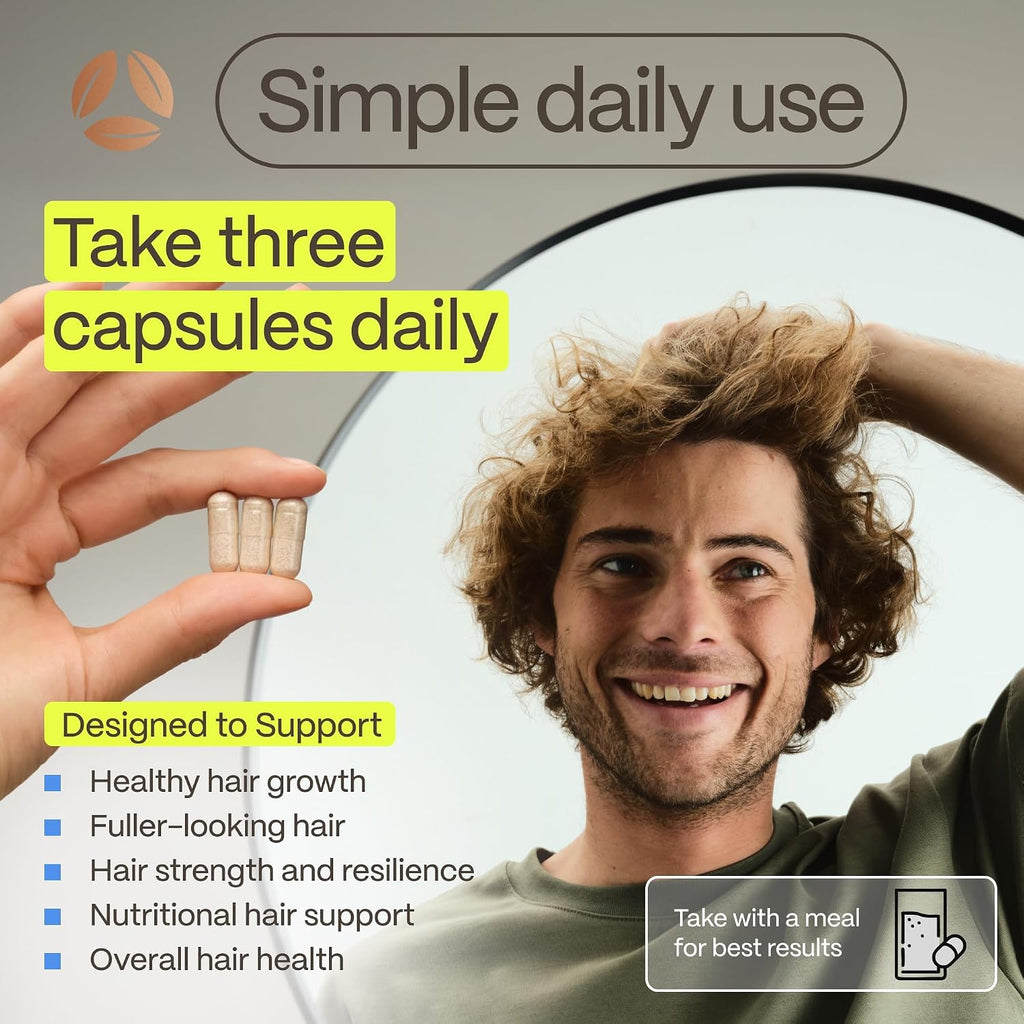 Foligrowth® Hair Growth Supplement For Women & Men | For Thicker, Fuller Hair | Supports Thinning Hair, Backed By 20 Years Of Experience In Hair Loss Treatment Clinics