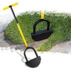 Manual Edger Lawn Tool With 38"-42" Adjustable Length, Saw-Tooth Border Edger With Wide Footplate Manganese Steel Blade, Garden Edging Tool For Flower Beds, Landscaping, Sidewalks, Yard