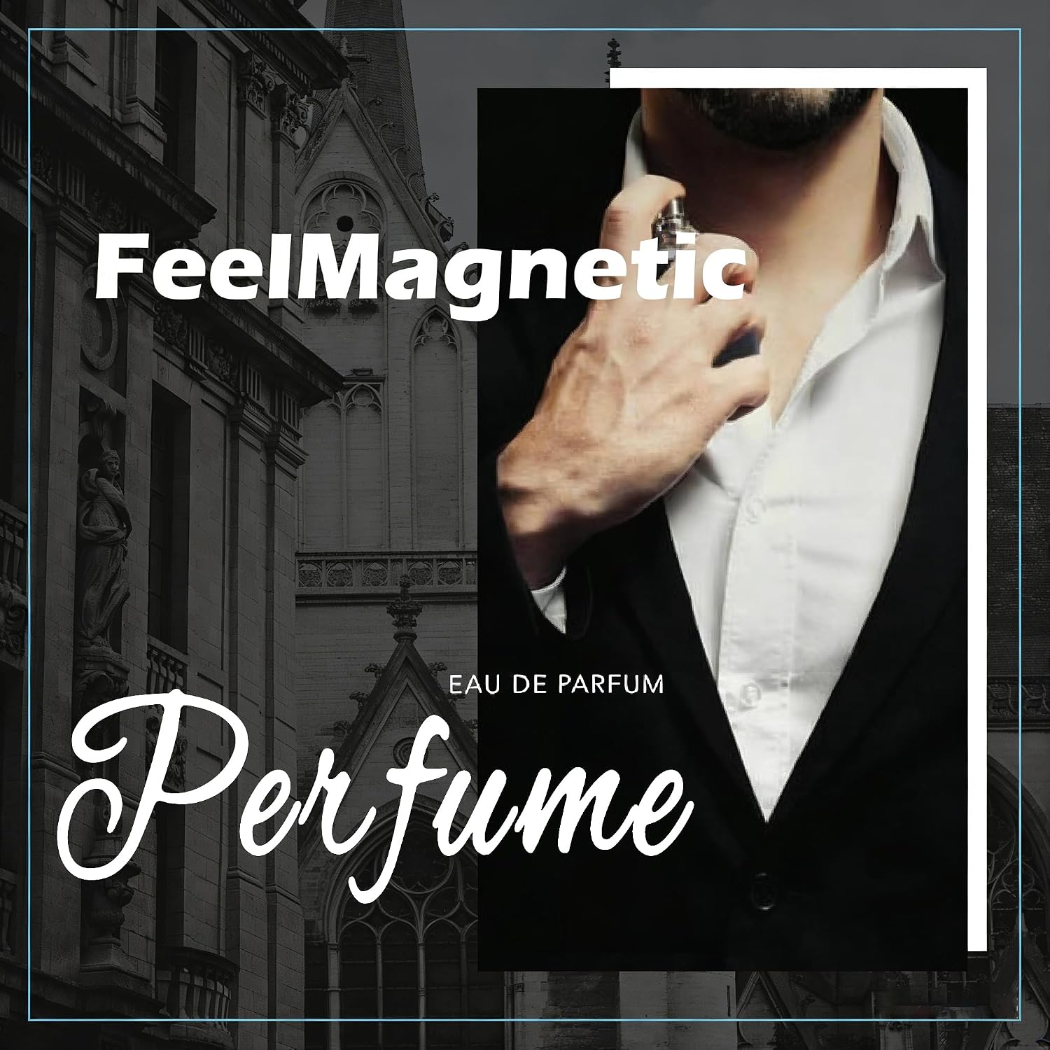 Eau De Parfum With Pheromones-Infused Cologne For Men - Long-Lasting Perfume Social Confidence 50Ml