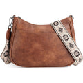 APHISON Trendy Leather Crossbody Purse with Adjustable Strap, Women's Shoulder Handbag