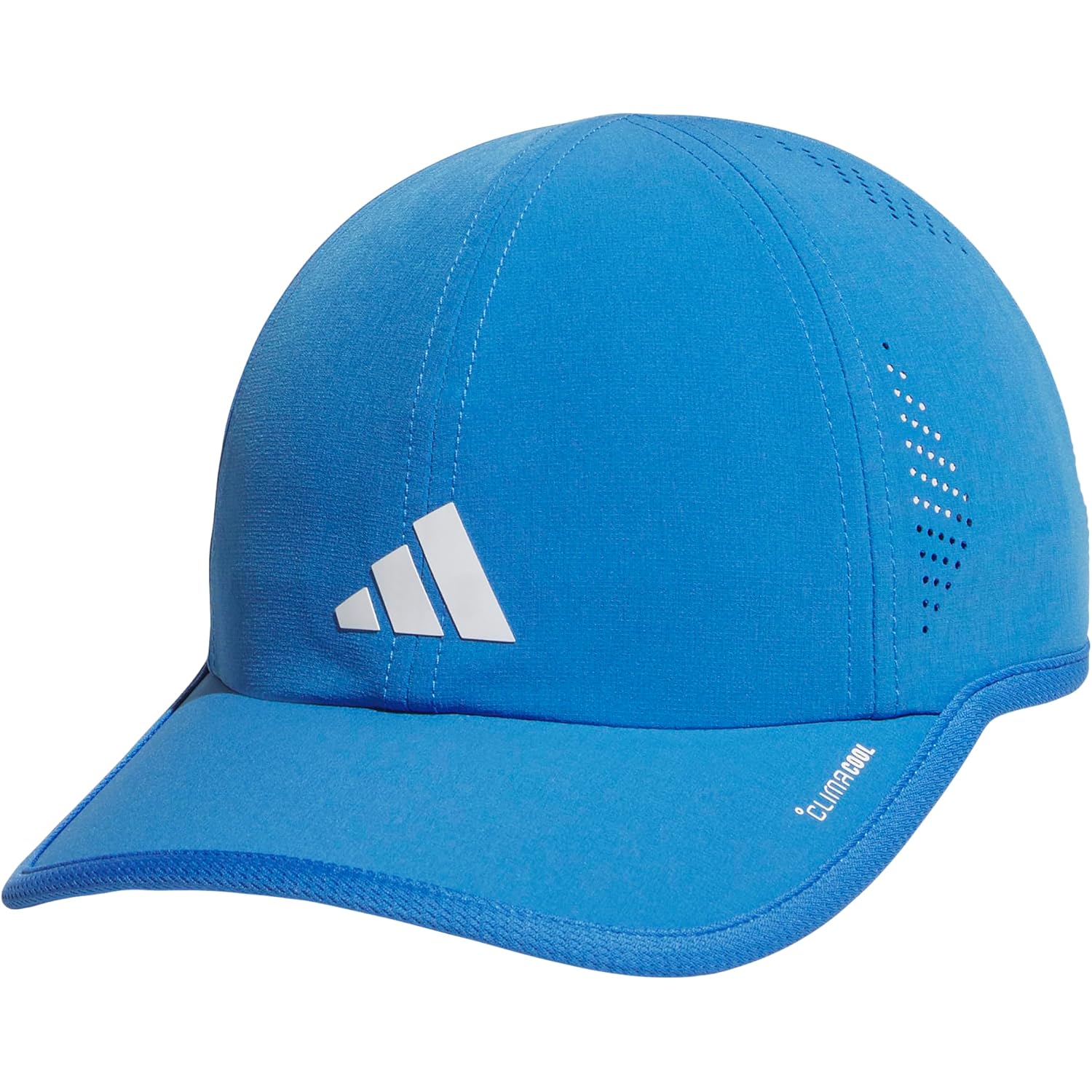 adidas Women's Superlite Hat – Lightweight Moisture-Wicking Cap for Workout and Training Ray Blue/White/3