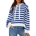 Prettygarden Hoodies For Women Fall Fashion 2026 Striped Pullover Sweaters Casual Long Sleeve Tops Winter Clothing