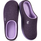 Veracosy Women'S Soft Slippers Memory Foam Non-Slip Indoor Outdoor Shoes