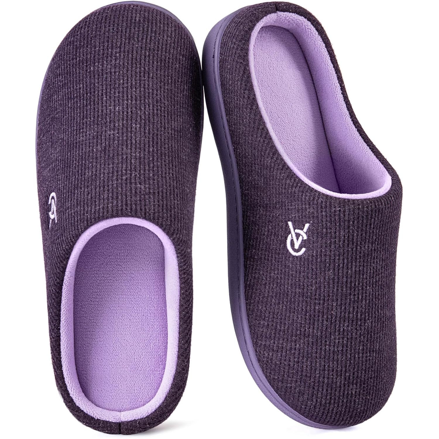 Veracosy Women'S Soft Slippers Memory Foam Non-Slip Indoor Outdoor Shoes