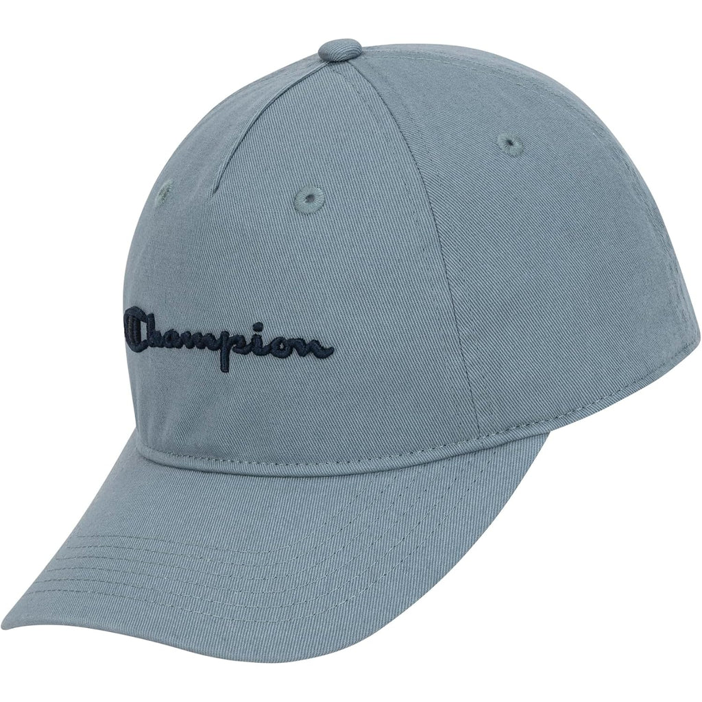Champion Women's Script Embroidery Washed Cotton Twill Adjustable Baseball Cap