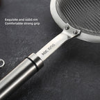 304 Stainless Steel Fine Mesh Strainers For Kitchen, Colander-Skimmer With Handle, Sieve Sifters For Food, Tea, Rice, Oil, Noodles, Fruits, Vegetable
