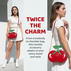 Fun Shape Purse For Women Novelty Handbags Unique Chain Crossbody Bag For Teens With Adjustable Shoulder Strap