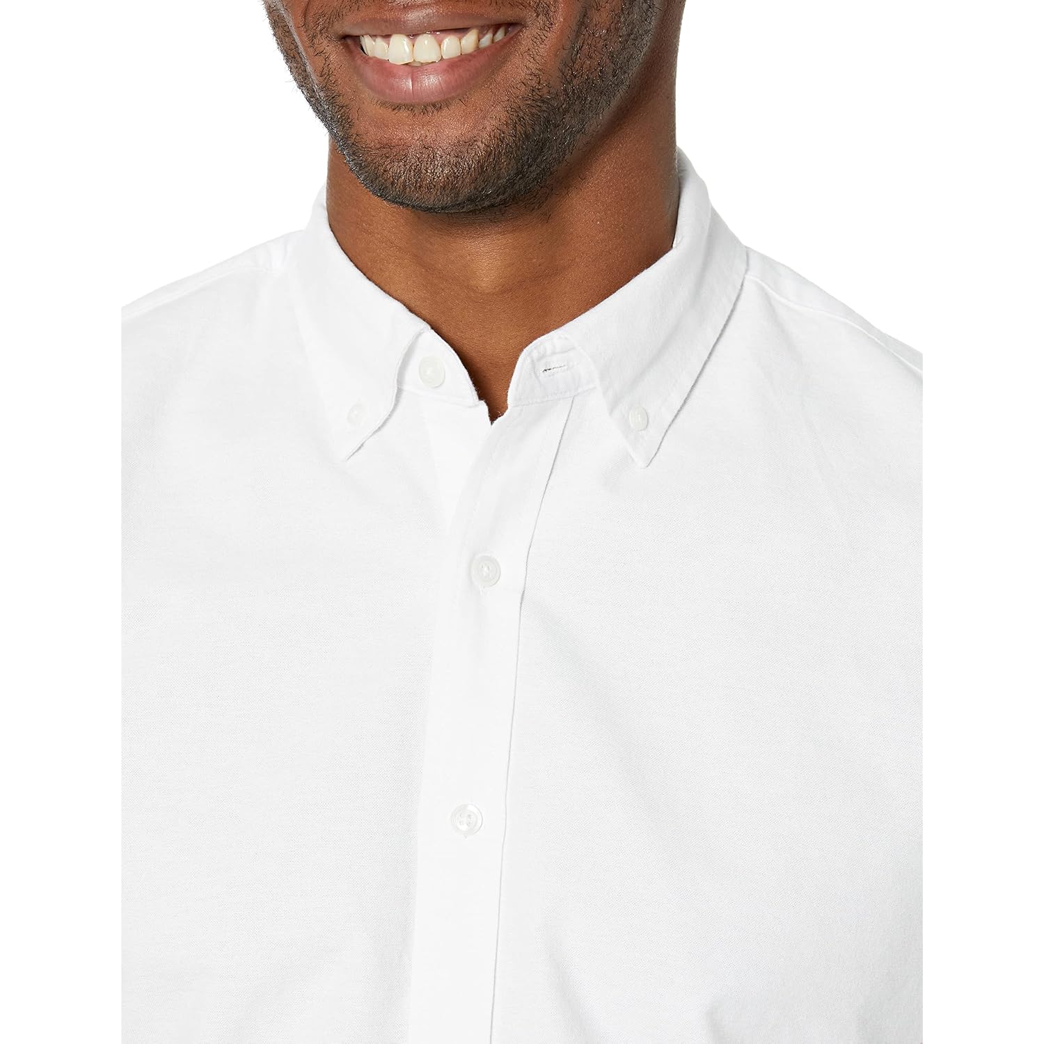 Amazon Essentials Men'S Slim-Fit Long-Sleeve Oxford Cotton Shirt