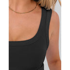 ANRABESS Womens Crop Tank Tops, Soft Breathable Ribbed Slim Fit, Comfy for Basic,Casual,Going Out&Daily Wear