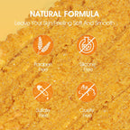Body Scrub, Turmeric Exfoliating Body Scrub, With Coconut Oil & Vitamin C, Bikini Area Exfoliator Gently Exfoliate Body Hand And Foot Scrub, Moisturized Skin For Women And Men, 11.28Oz/320G