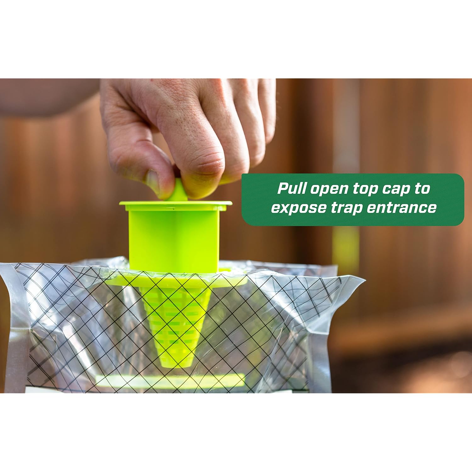 Rescue! Disposable Summer Yellowjacket Trap - Mountain & Pacific Formula - 6 Traps