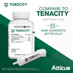 Atticus Torocity Mesotrione Herbicide (8Oz) - (Compare To Tenacity) | Post-Emergent Weed Killer Concentrate For Lawns, Crabgrass Killer, Clover, Foxtail Killer, Dandelion, Nutsedge And More