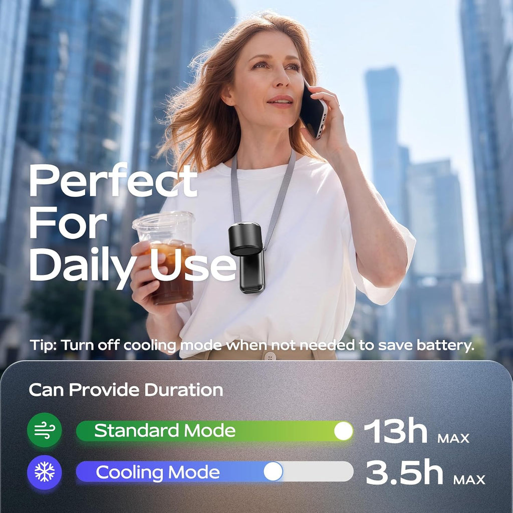 Portable Handheld Fan With Ice Cooling-5 Gear High Speed Turbo Personal Fan Rechargeable,Up To 13 Hrs,Mini Fan Handheld,Europe Travel Essentials Accessories, Beach Vacation, Gifts For Women