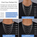 Jewlpire 1.5mm Rope Chain 925 Sterling Silver Chain Necklace for Women, 14K Gold Plated Chains for Women Dainty & Sturdy Women's Chains Necklaces, 16 18 20 22 24 26 Inch