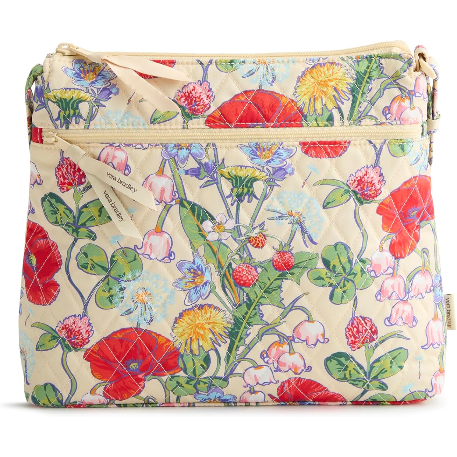 Vera Bradley Women'S Premium Cotton Original Zip Hipster Crossbody Bag
