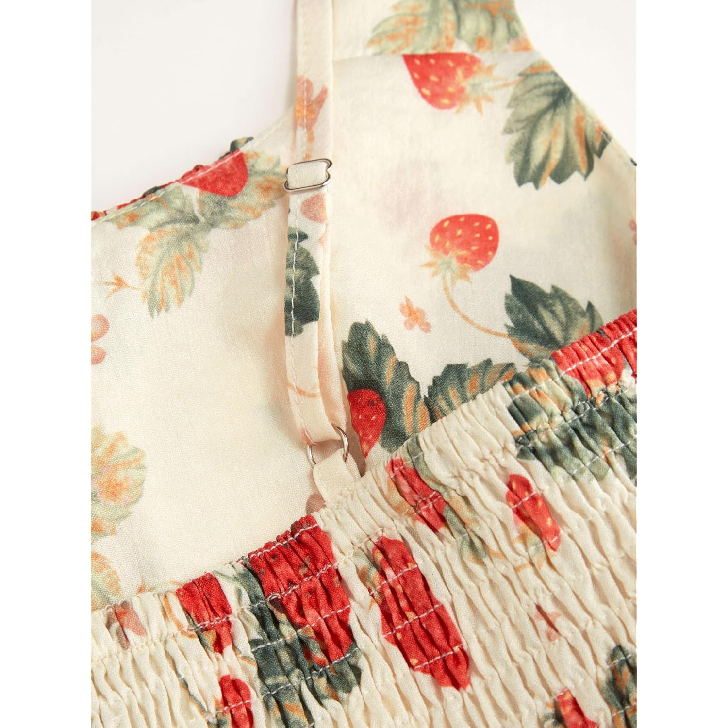 Cider Women'S Strawberry Floral Maxi Dress Sleeveless Square Neck Flowy Milkmaid Dress Cottage Core Trendy Summer Outfits