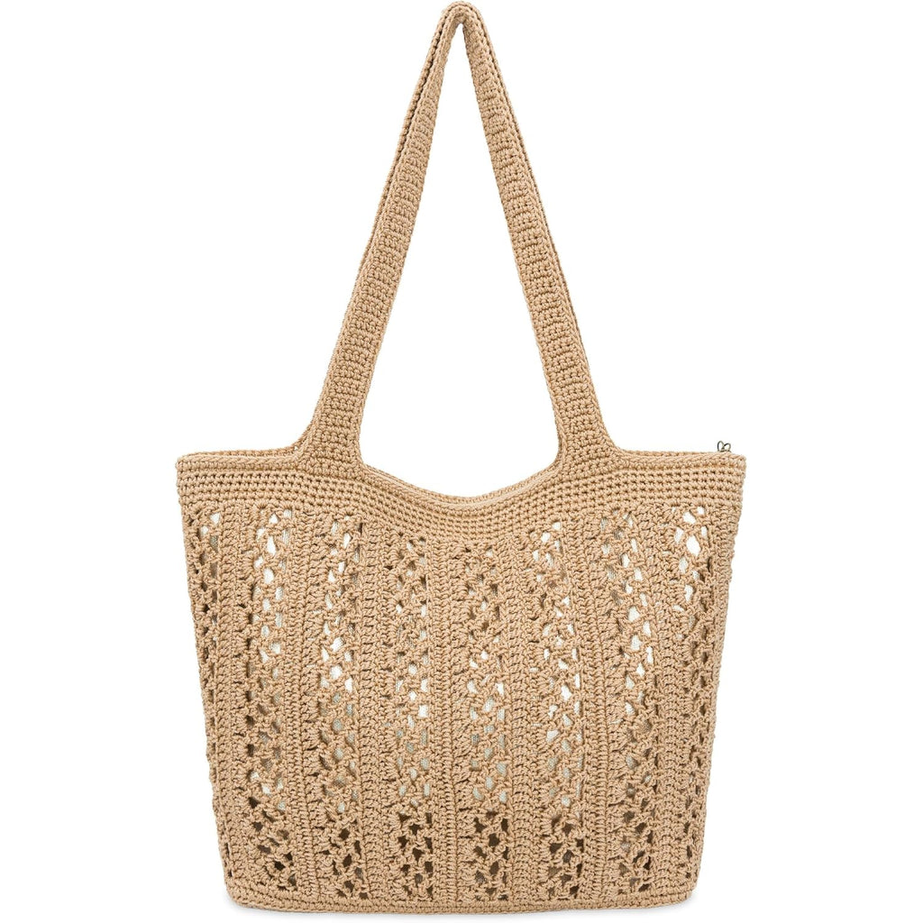 The Sak Crafted Classics Tote Bag - Hand Crochet Women'S Purse For Everyday, Travel, Beach Bag - Carryall Shoulder Bag Straps