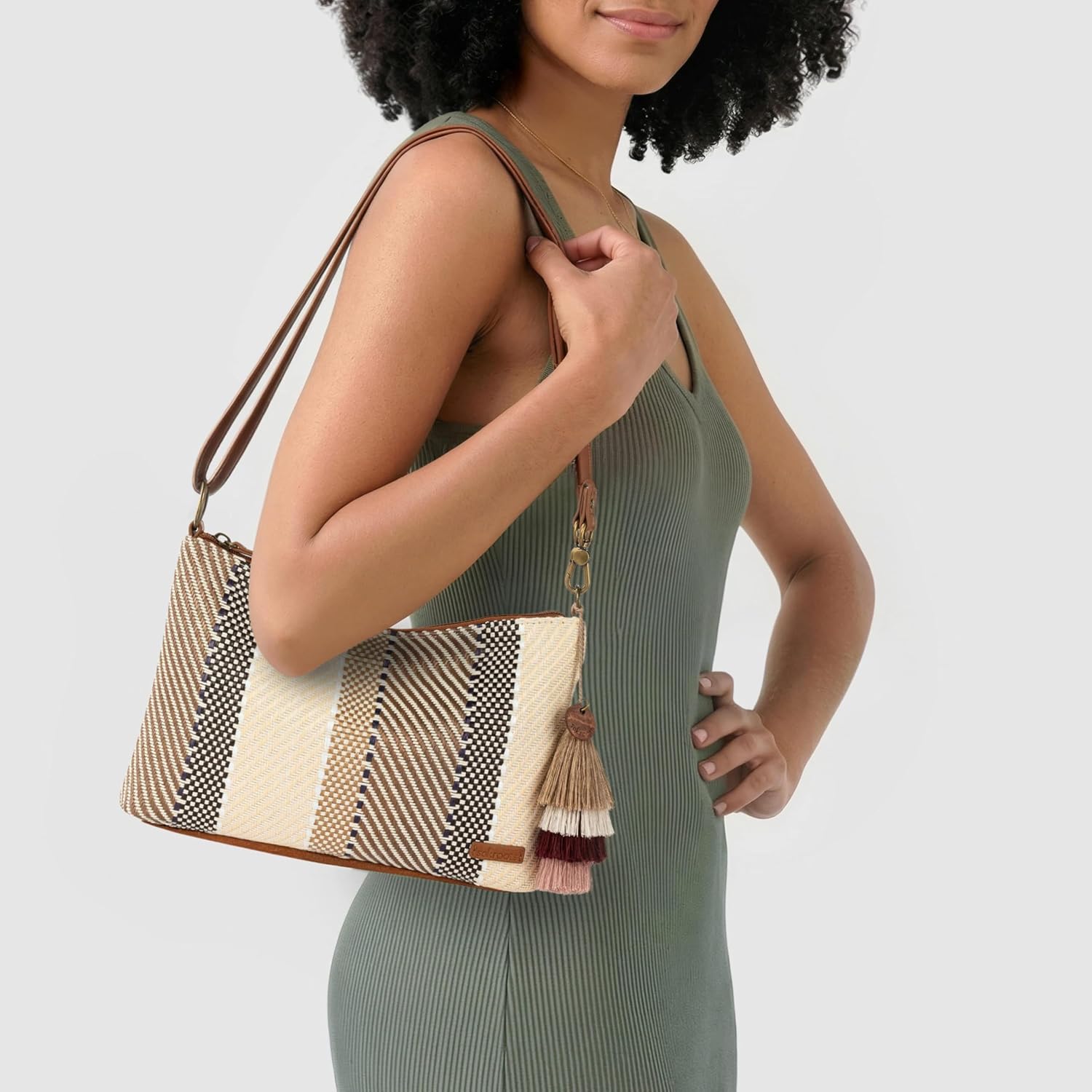 Sakroots Lumi Convertible Crossbody Purse - Women'S 3-In-1 Handbag For Everyday & Travel -Small Clutch Bag With Zipper