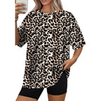 Wiholl Oversized Tshirts For Women Summer Tops Short Sleeve T Shirts Beach Vacation Clothes Travel Outfits Fashion 2026